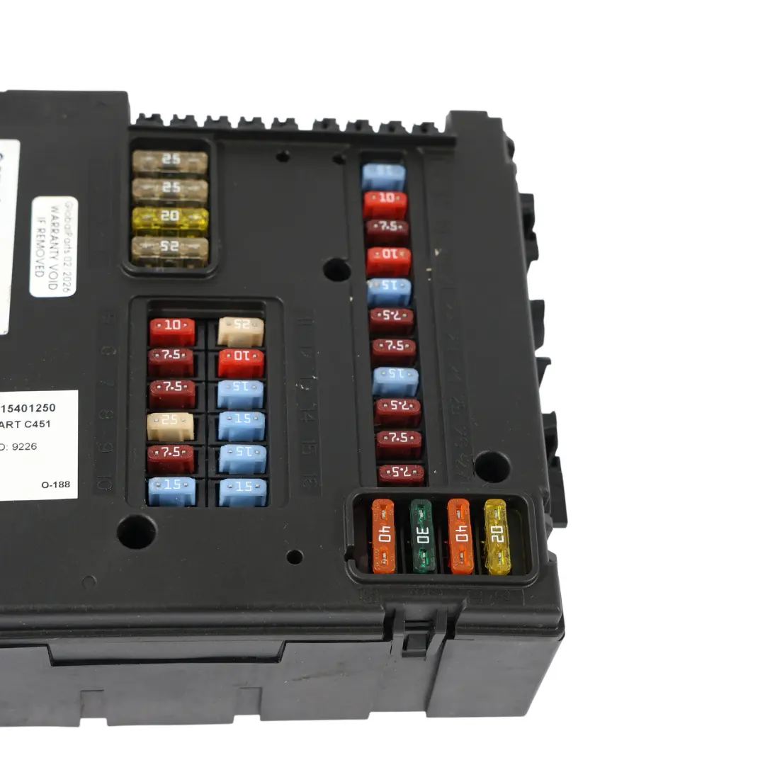 Smart 451 Module De Commande De Relais De Boîte À Fusibles SAM BCM - SKU A4515401250 - Numéro de pièce A4515401250