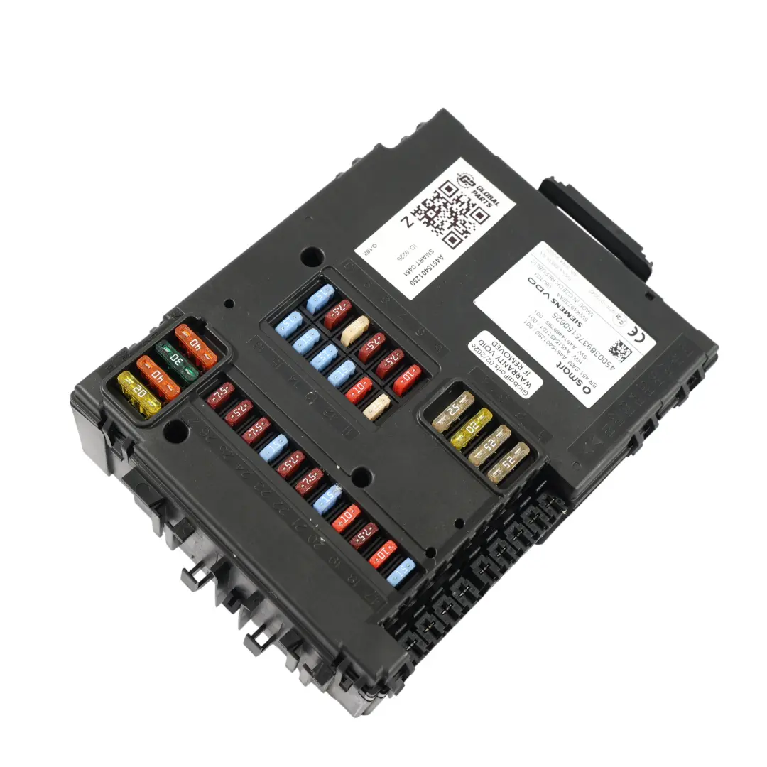 Module De Commande De Relais De Boîte À Fusibles SAM BCM pour Smart 451 à propos du numéro de pièce A4515401250 Smart 451 Module De Commande De Relais De Boîte À Fusibles SAM BCM - SKU A4515401250 - Numéro de pièce A4515401250