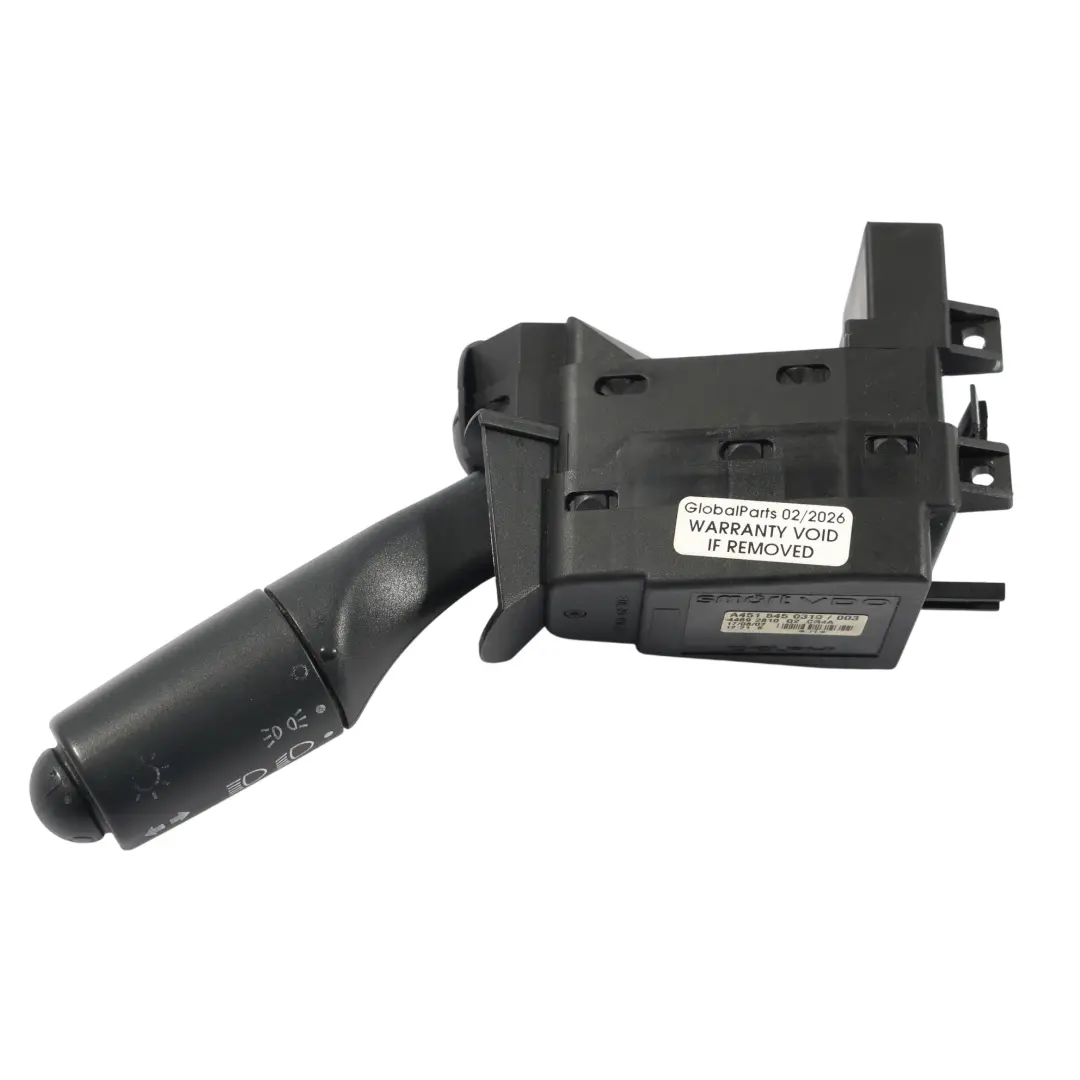 Commutateur De Clignotants Et De Phares pour Smart Fortwo 451 à propos du numéro de pièce A4515450310 Smart Fortwo 451 Commutateur De Clignotants Et De Phares - SKU A4515450310 - Numéro de pièce A4515450310