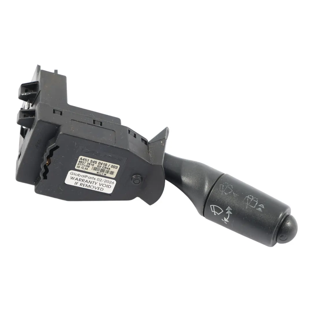 Steering Column Wiper Switch Stalk Switch Unit to Smart Fortwo 451 with Part number A4515450410 Smart Fortwo 451 Steering Column Wiper Switch Stalk Switch Unit - SKU A4515450410 - Part number A4515450410