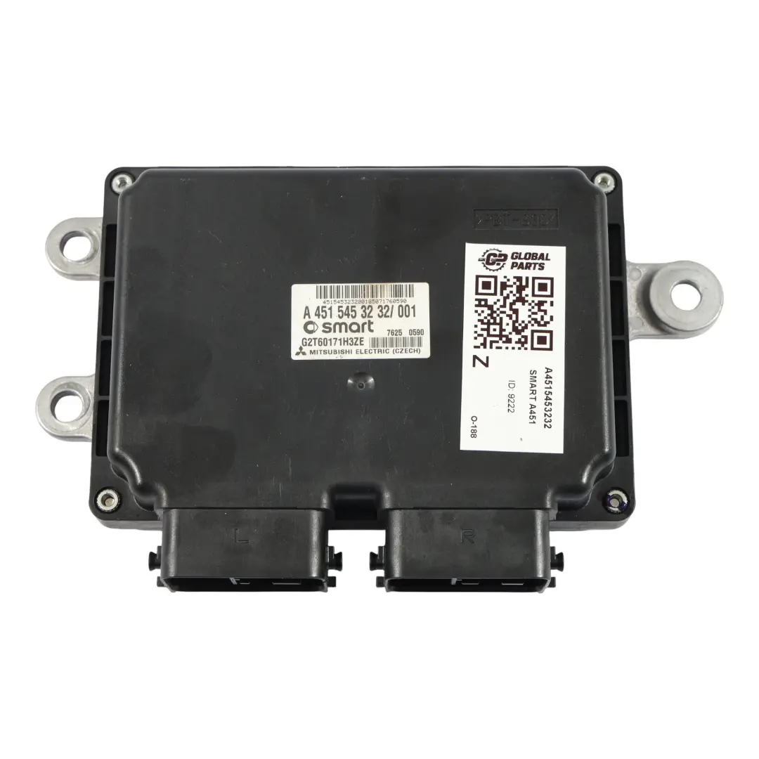 Transmission Gearbox Control Unit Module to Smart Fortwo 451 with Part number A4515453232 Smart Fortwo 451 Transmission Gearbox Control Unit Module - SKU A4515453232 - Part number A4515453232