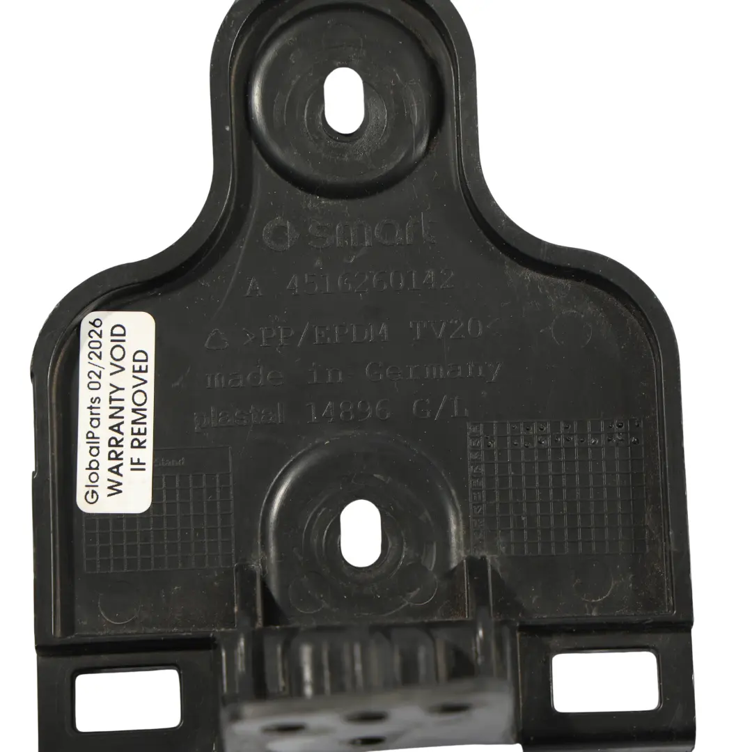 Smart 451 Parafango Anteriore Staffa Di Montaggio Supporto Sinistro - SKU A4516260142 - Numero di parte A4516260142
