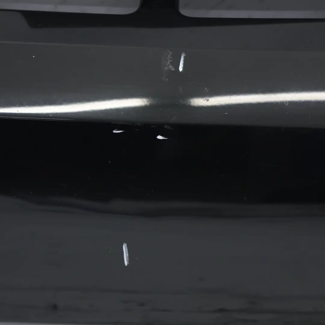 Bumper Centre Panel Upper Cover Jack Black - ECA to Smart Fortwo 451 Rear with Part number A4516470001 Smart Fortwo 451 Rear Bumper Centre Panel Upper Cover Jack Black - ECA - SKU A4516470001-BLAC - Part number A4516470001