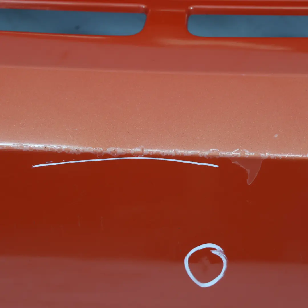 Smart Fortwo 451 Zderzak Tylny Osłona Górna Środkowa Czerwony Metalik - EAY - SKU A4516470001-REM - Numer Części A4516470001