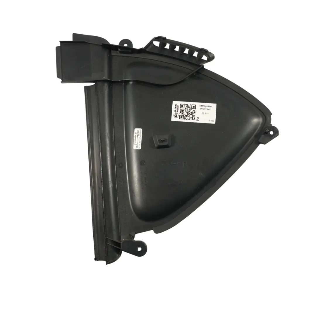 Dashboard Ende Trim Abdeckung Panel Links Schwarz für Smart Fortwo 451 mit Teilenummer A4516800211 Smart Fortwo 451 Dashboard Ende Trim Abdeckung Panel Links Schwarz - SKU A4516800211 - Teilenummer A4516800211