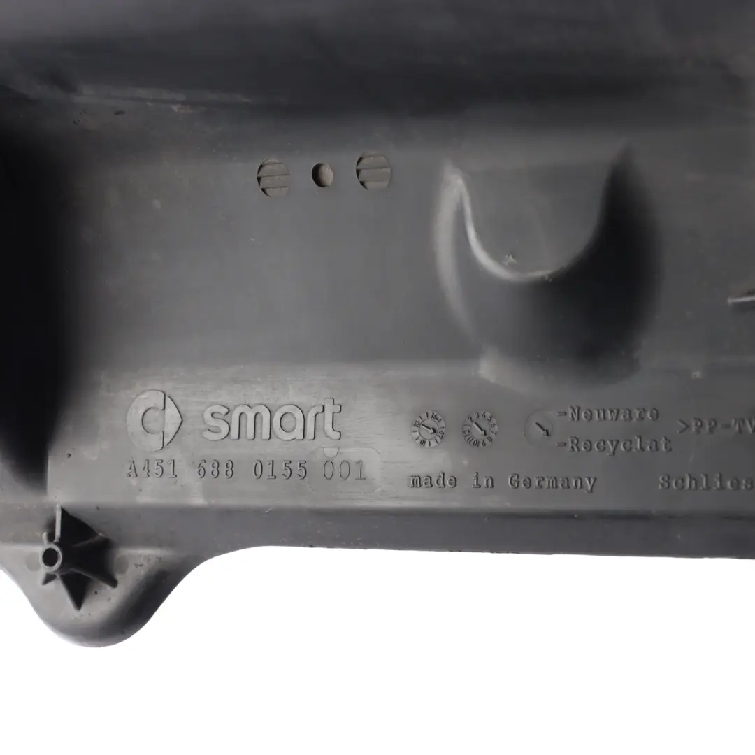 Body Panel Cover Engine Compartment Bulkhead to Smart Fortwo 451 with Part number A4516880155 Smart Fortwo 451 Body Panel Cover Engine Compartment Bulkhead - SKU RHD-A4516880155 - Part number A4516880155