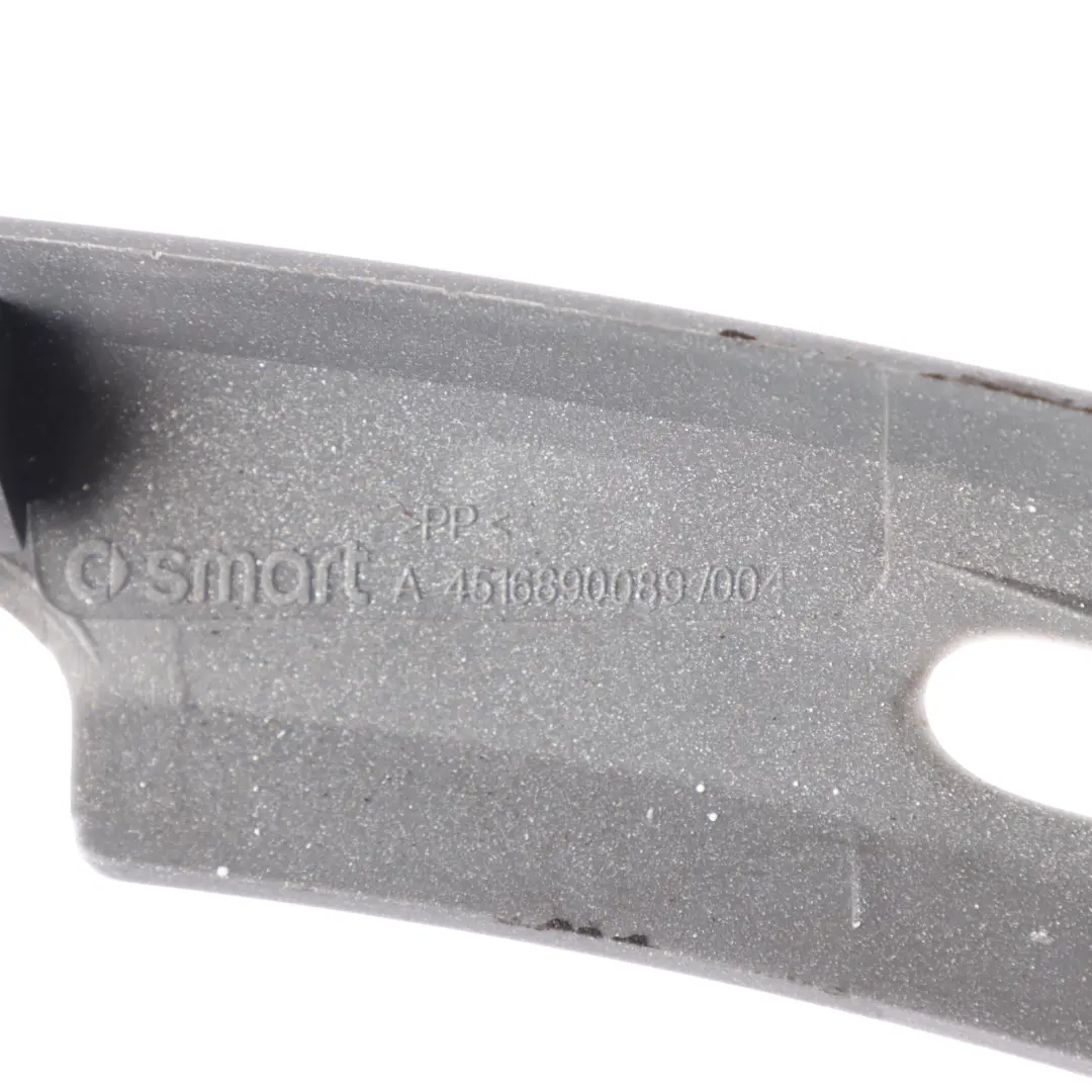 Smart C451 Dashboard Trim Cover Panel Front Grey Right O/S - SKU A4516890089 - Part number A4516890089