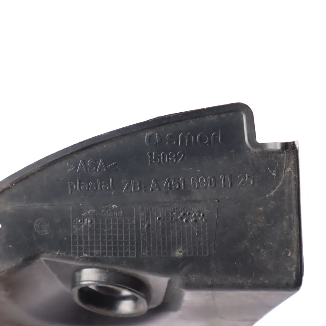 Smart C451 Roof Quarter Panel Cover B Pillar Left N/S Black - SKU A4516901125 - Part number A4516901125