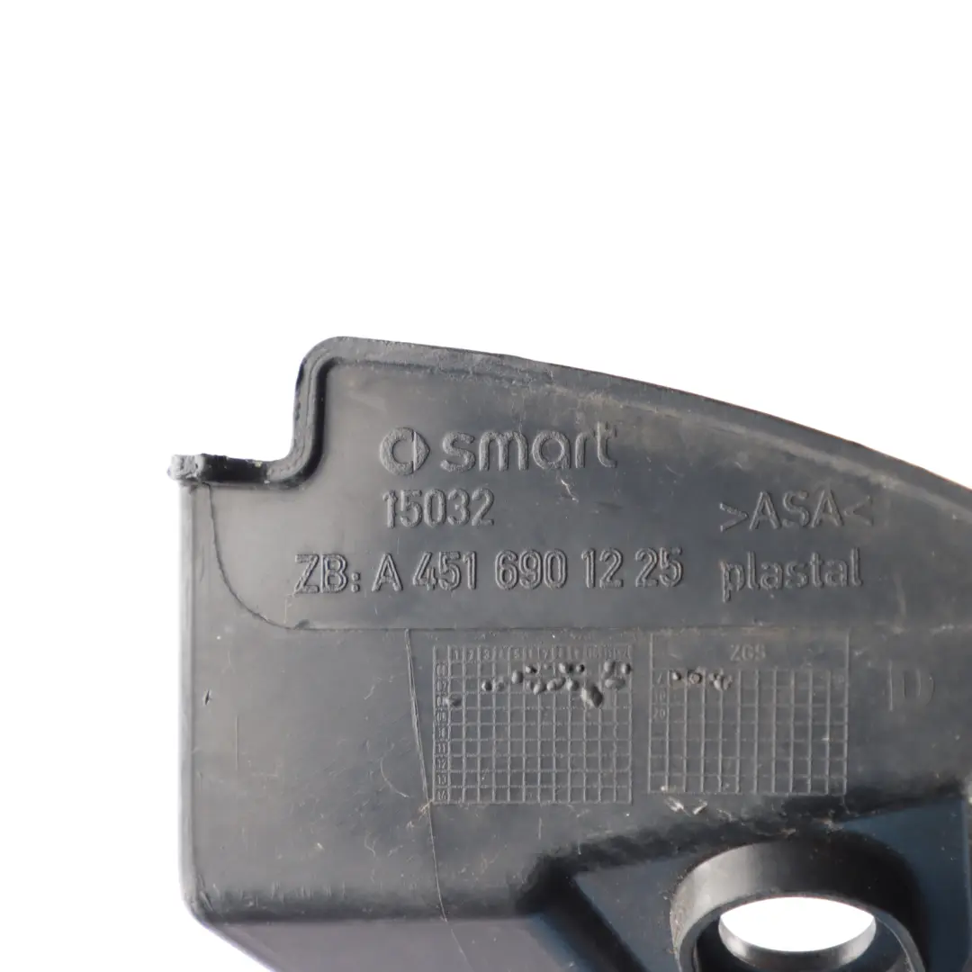 Smart C451 Roof Quarter Panel Cover B Pillar Right O/S Black - SKU A4516901225 - Part number A4516901225