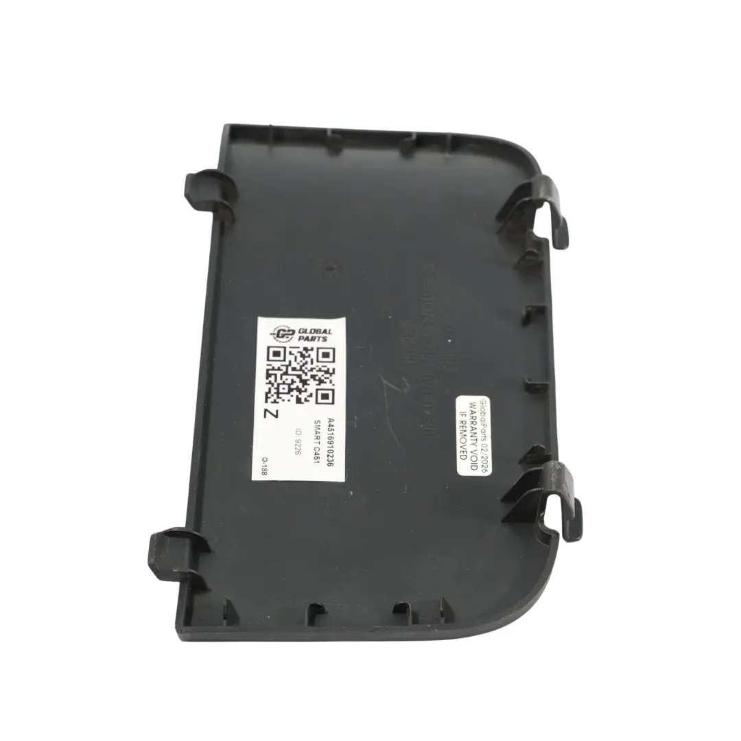Boot Trunk Inner Trim Cover Cap Right O/S to Smart 451 Rear with Part number A4516910236 Smart 451 Rear Boot Trunk Inner Trim Cover Cap Right O/S - SKU A4516910236 - Part number A4516910236