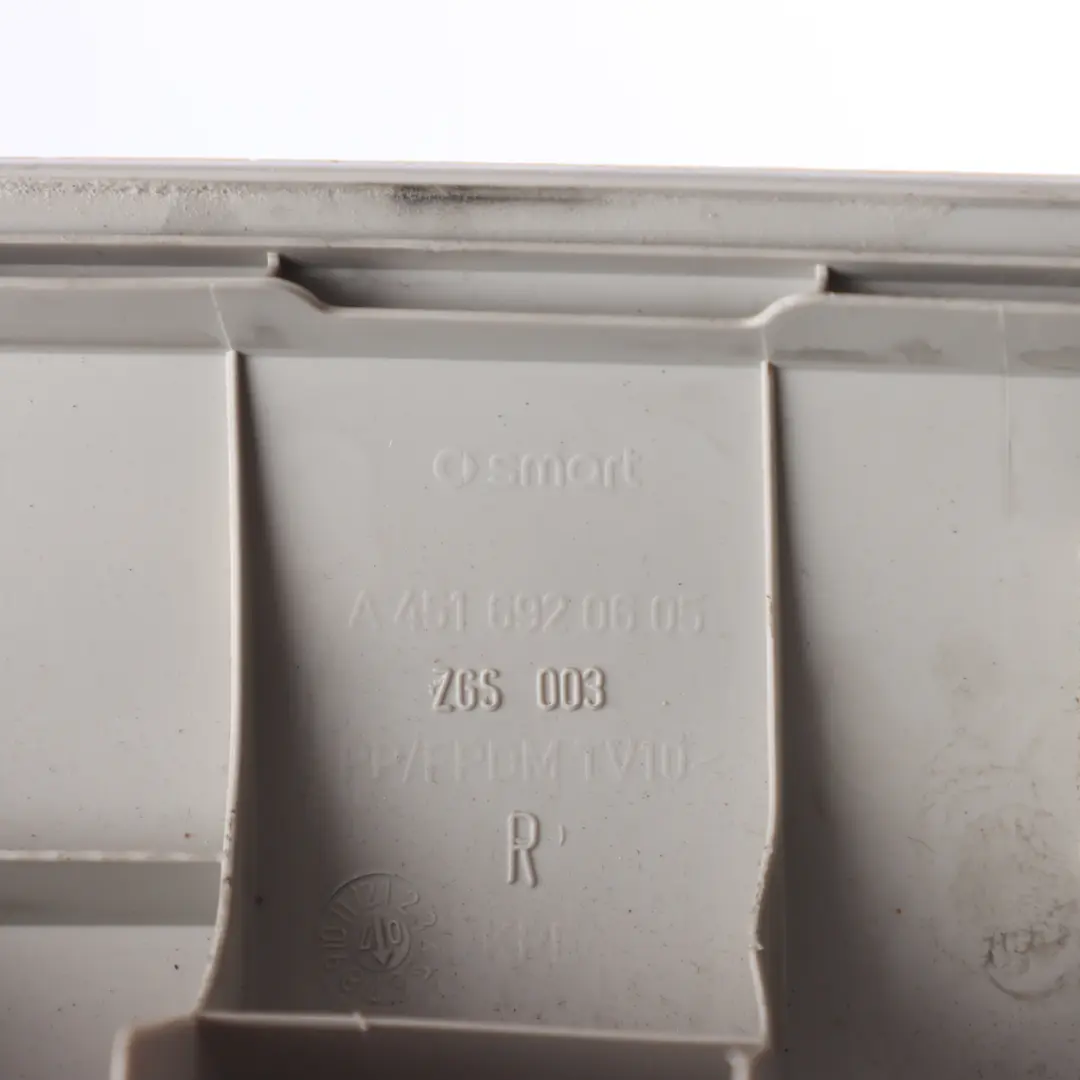 Smart Fortwo 451 Interior A Pillar Trim Cover Front Right O/S Beige - SKU A4516920605 - Part number A4516920605