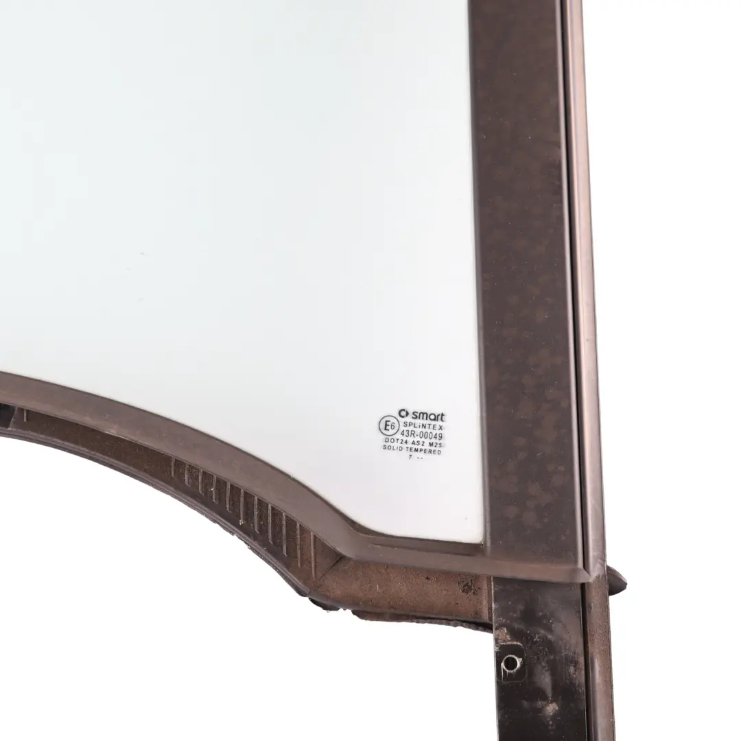 Side Window Quarter Glass Right O/S to Smart 451 Fortwo with Part number A4517200257 Smart 451 Fortwo Side Window Quarter Glass Right O/S - SKU A4517200257 - Part number A4517200257
