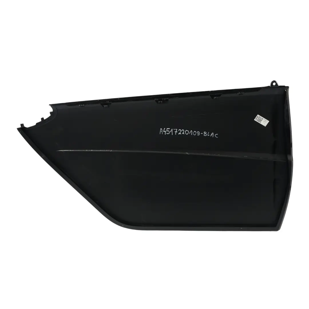 Smart Fortwo 451 Porta Anteriore Sinistra Pannello Di Copertura Jack Nero - ECA - SKU A4517220109-BLAC - Numero di parte A4517220109