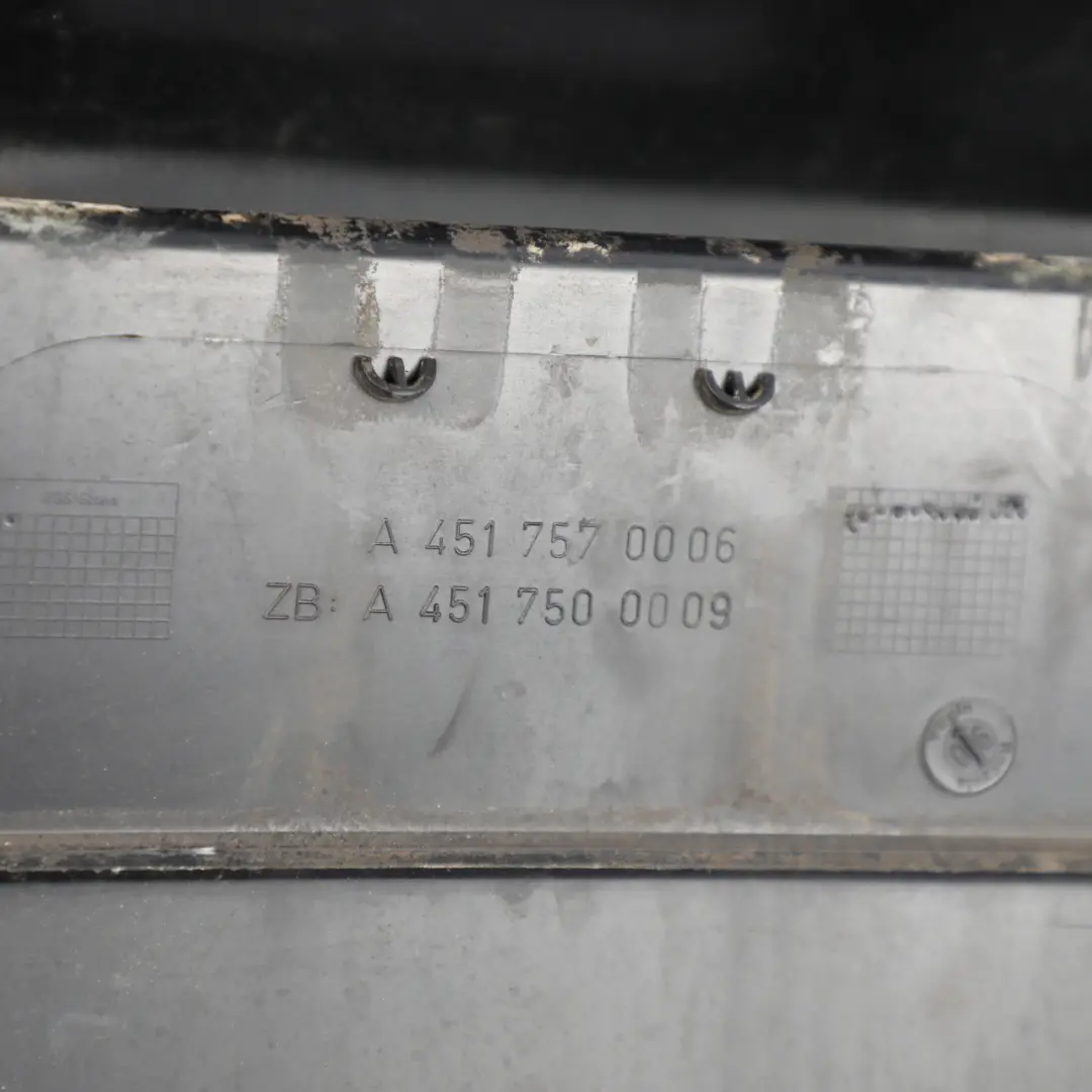 Smart Fortwo 451 Boot Tailgate Trunk Lid Rear Cover Jack Black - ECA - SKU A4517570006-BLAC - Part number A4517570006