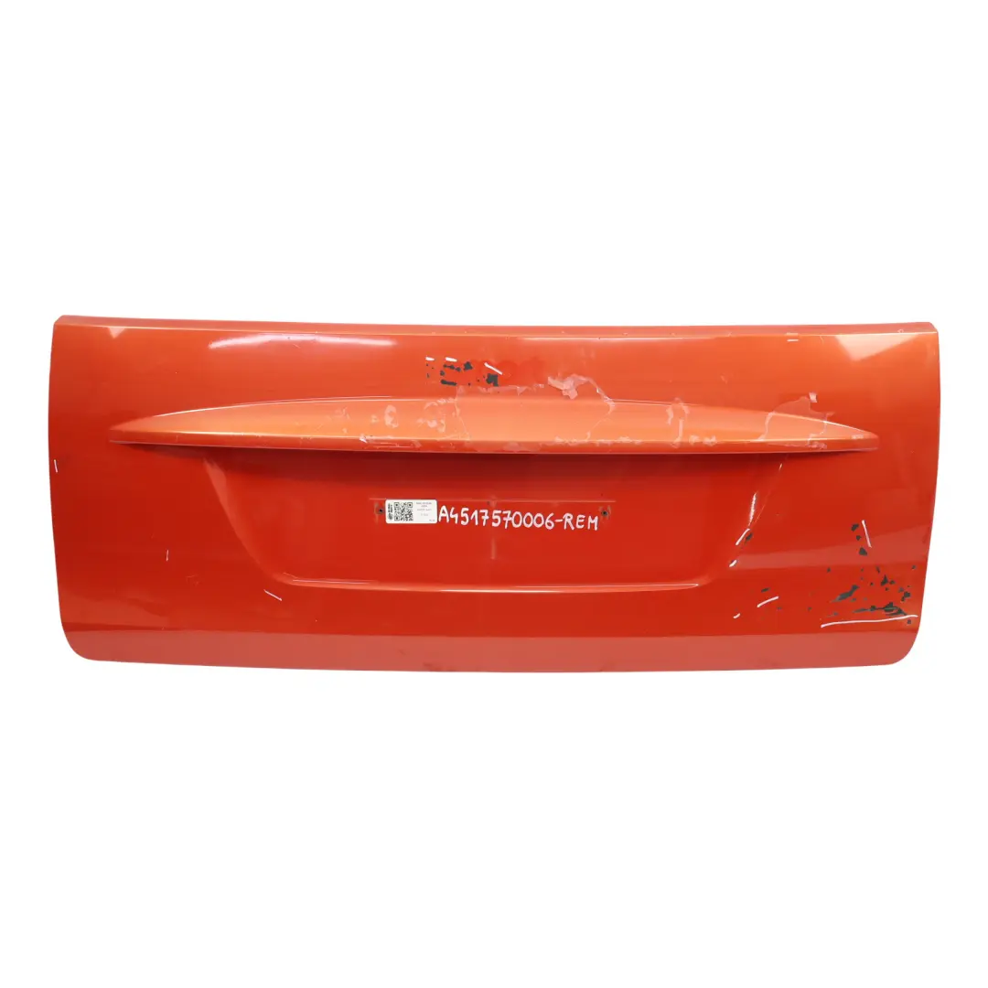 Couvercle Panneau De Coffre Arrière Red Metallic Rouge - EAY pour Smart Fortwo 451 à propos du numéro de pièce A4517570006 Smart Fortwo 451 Couvercle Panneau De Coffre Arrière Red Metallic Rouge - EAY - SKU A4517570006-REM - Numéro de pièce A4517570006