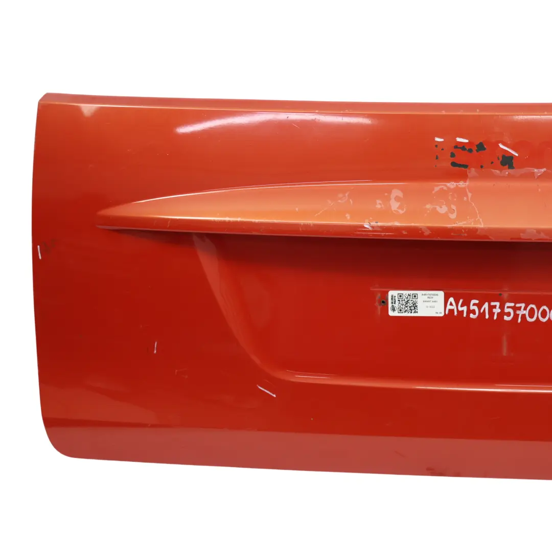 Tapa Trasera Del Maletero Red Metallic Rojo - EAY para Smart Fortwo 451 con número de pieza A4517570006 Smart Fortwo 451 Tapa Trasera Del Maletero Red Metallic Rojo - EAY - SKU A4517570006-REM - Número de pieza A4517570006