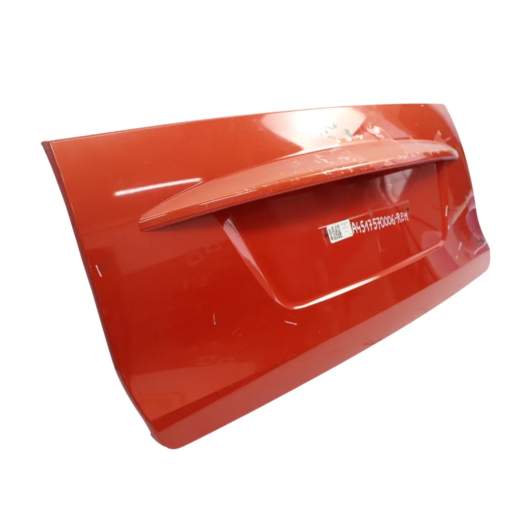 Portellone Posteriore Del Bagagliaio Red Metallic Rosso - EAY per Smart Fortwo 451 con numero di parte A4517570006 Smart Fortwo 451 Portellone Posteriore Del Bagagliaio Red Metallic Rosso - EAY - SKU A4517570006-REM - Numero di parte A4517570006