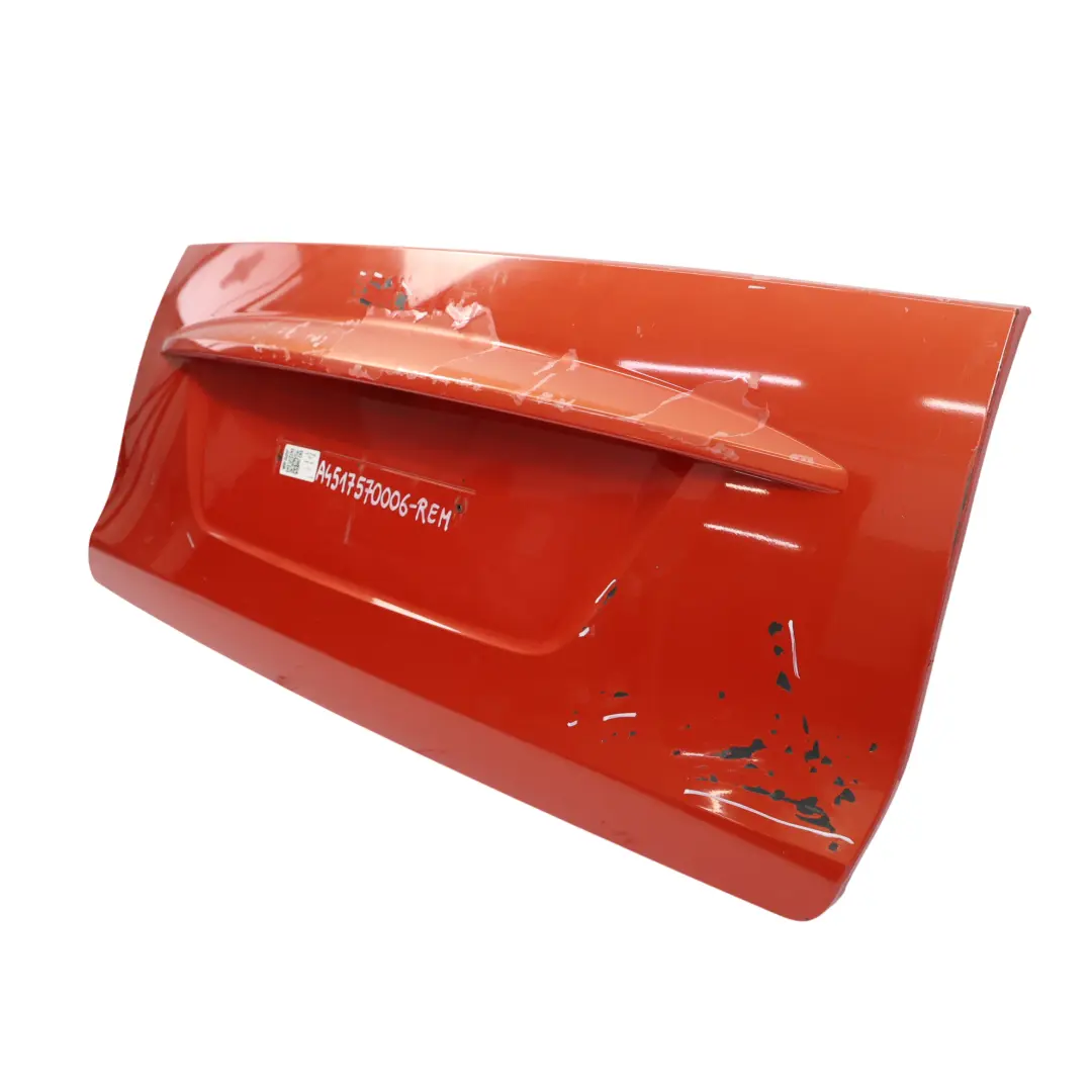 Kofferraum Heckklappe Hinten Abdeckung Rot Metallic - EAY für Smart Fortwo 451 mit Teilenummer A4517570006 Smart Fortwo 451 Kofferraum Heckklappe Hinten Abdeckung Rot Metallic - EAY - SKU A4517570006-REM - Teilenummer A4517570006