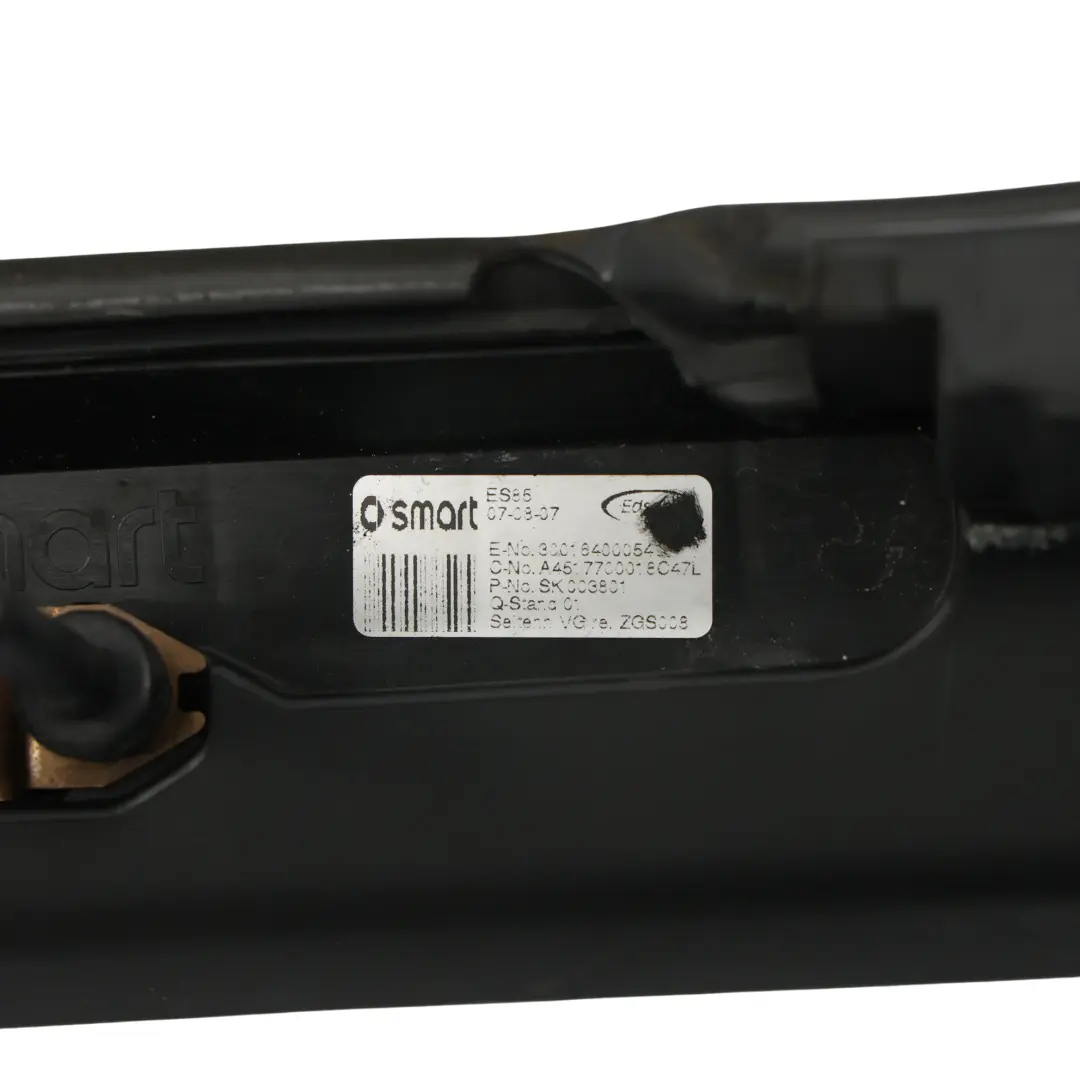 Smart Fortwo 451 Cabriolet Montant Arceau Toit Pliable Côté Droit - SKU A4517700418 - Numéro de pièce A4517700418