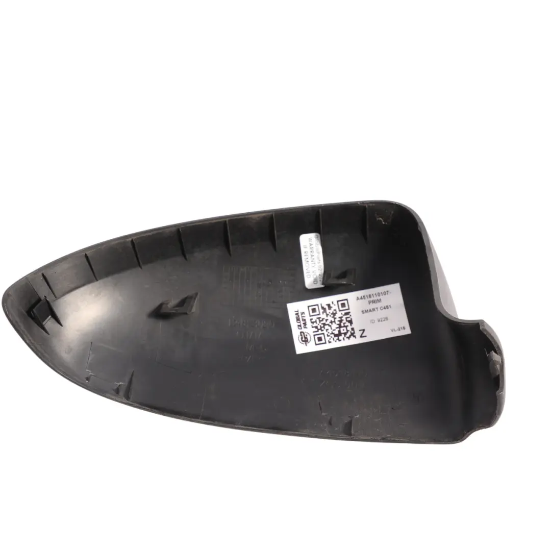 Wing Mirror Cover Cap Trim Panel Left N/S to Smart 451 with Part number A4518110107 Smart 451 Wing Mirror Cover Cap Trim Panel Left N/S - SKU A4518110107-PRIM - Part number A4518110107