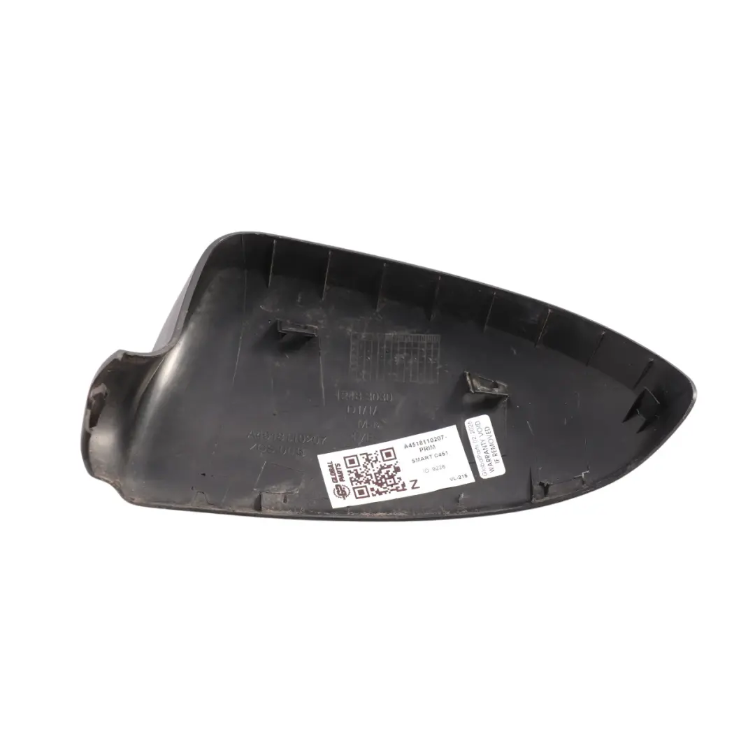 Wing Mirror Cover Cap Trim Panel Right O/S to Smart 451 with Part number A4518110207 Smart 451 Wing Mirror Cover Cap Trim Panel Right O/S - SKU A4518110207-PRIM - Part number A4518110207