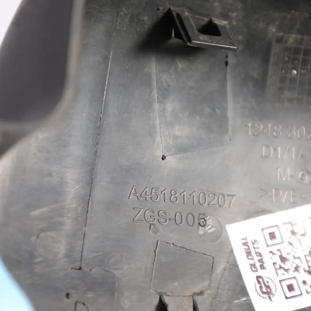 Wing Mirror Cover Cap Trim Panel Right O/S to Smart 451 with Part number A4518110207 Smart 451 Wing Mirror Cover Cap Trim Panel Right O/S - SKU A4518110207-PRIM - Part number A4518110207