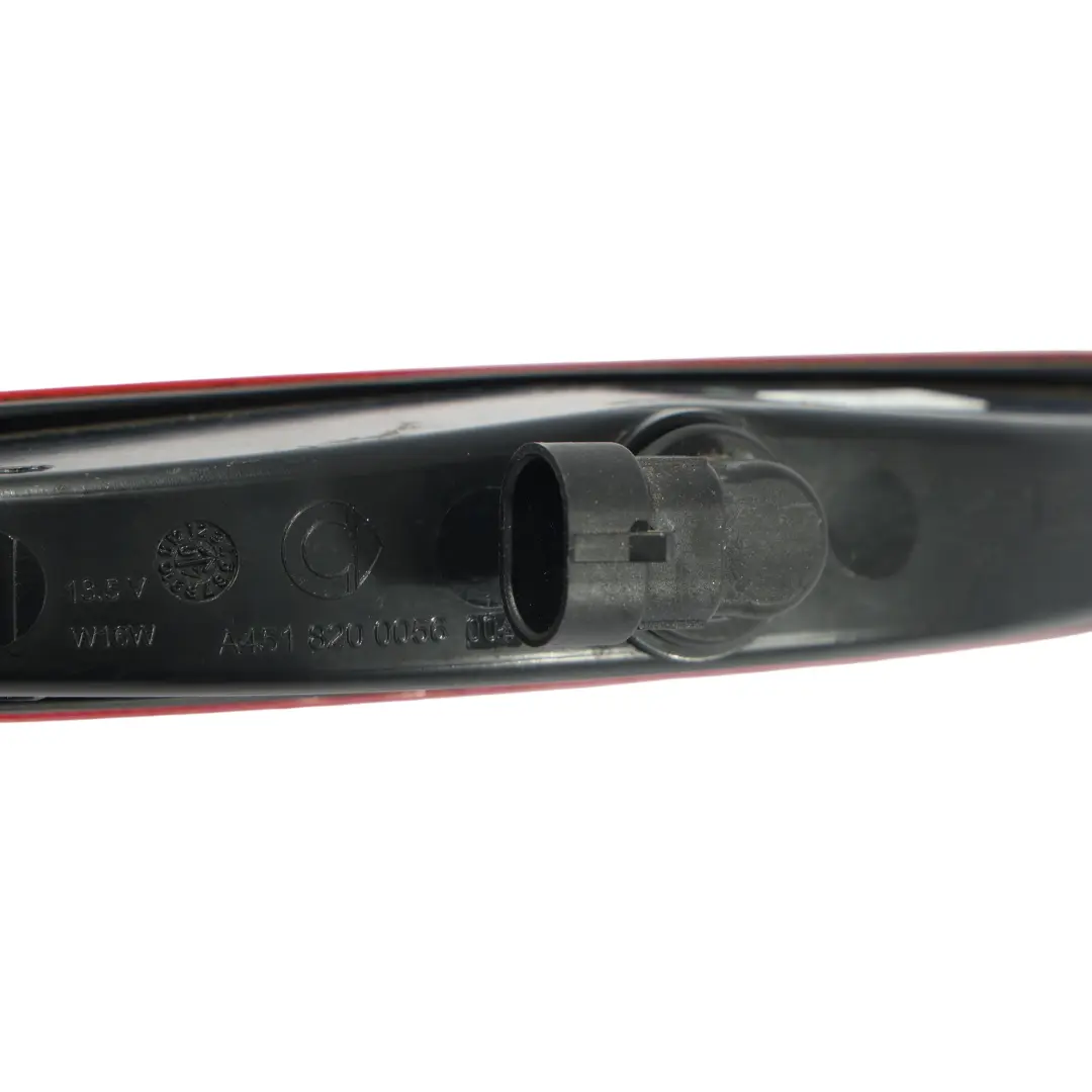 Luce Stop Terzo Freno Aggiuntivo Posteriore per Smart Fortwo 451 con numero di parte A4518200056 Smart Fortwo 451 Luce Stop Terzo Freno Aggiuntivo Posteriore - SKU A4518200056 - Numero di parte A4518200056