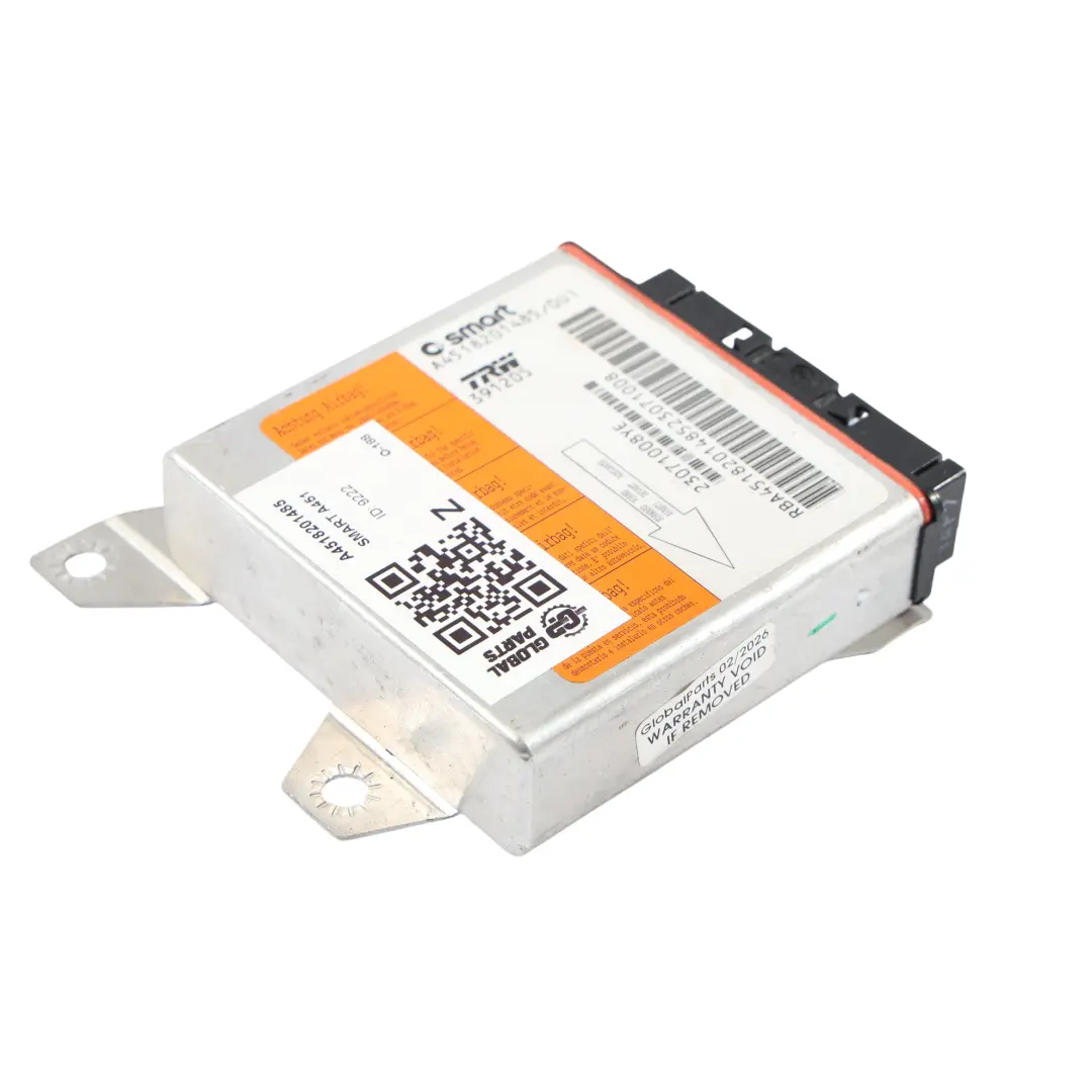 Luft Modul Steuergerät ECU für Smart Fortwo 451 mit Teilenummer A4518201485 Smart Fortwo 451 Luft Modul Steuergerät ECU - SKU A4518201485 - Teilenummer A4518201485