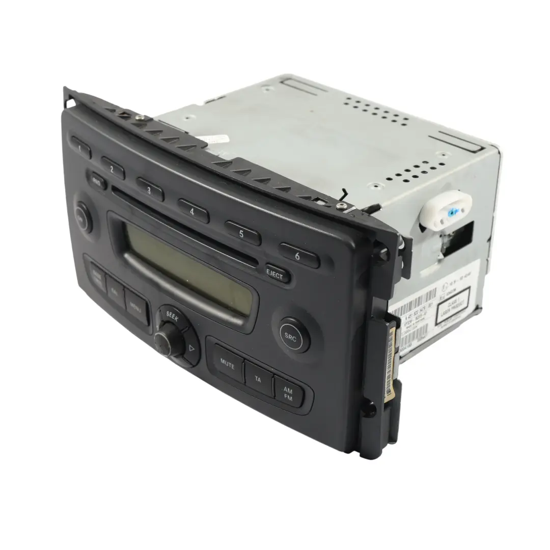 Smart Fortwo 451 CD Spieler Kopfeinheit Radio Stereo - SKU A4518203479 - Teilenummer A4518203479