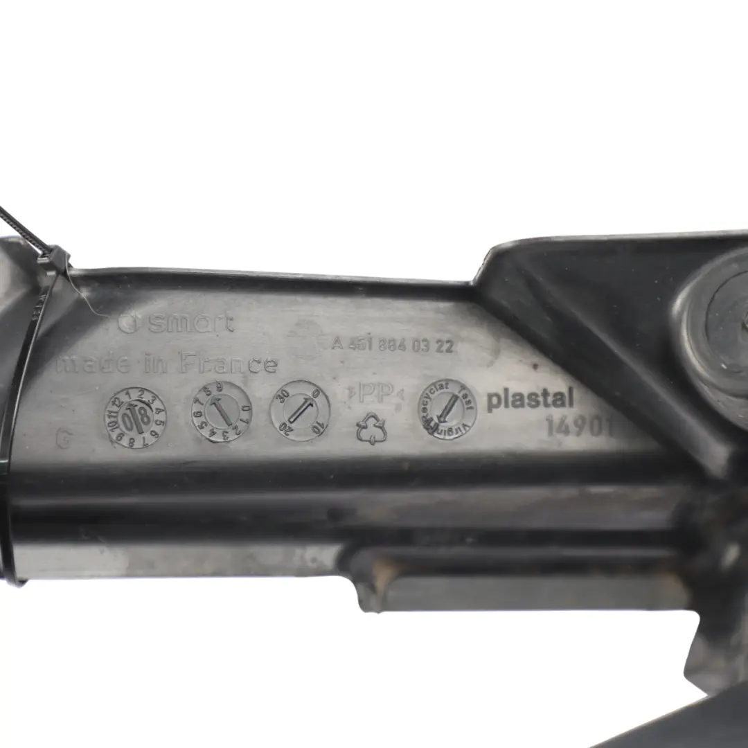 C451 Rear Wheel Arch Splash Guard Cover Left N/S to Smart Fortwo with Part number A4518840322 Smart Fortwo C451 Rear Wheel Arch Splash Guard Cover Left N/S - SKU A4518840322 - Part number A4518840322