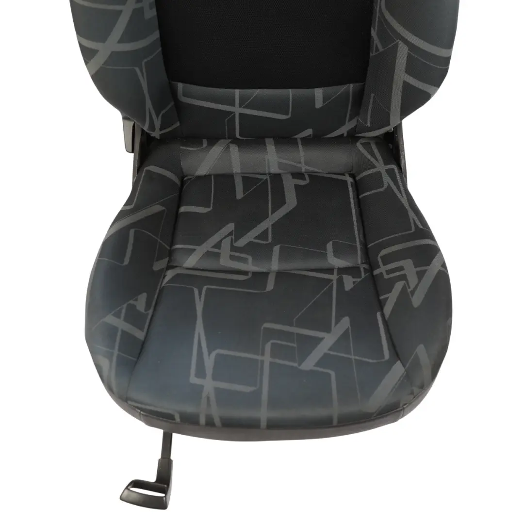 Smart Fortwo C451 Front Seat Heated Interior Cloth Fabric Black Left N/S - SKU A4519142388-1 - Part number A4519142388