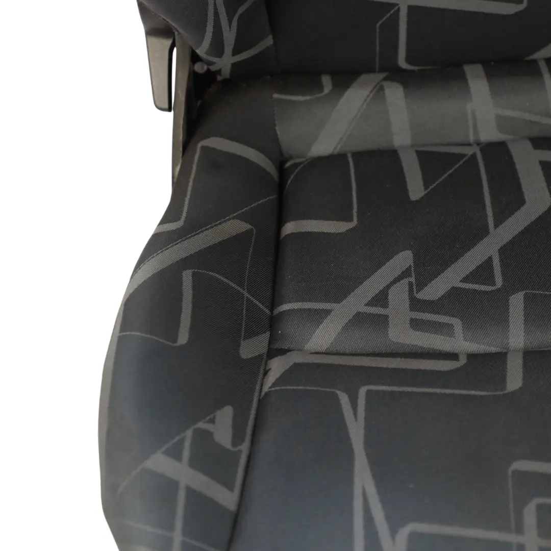 Smart Fortwo C451 Front Seat Heated Interior Cloth Fabric Black Left N/S - SKU A4519142388-1 - Part number A4519142388