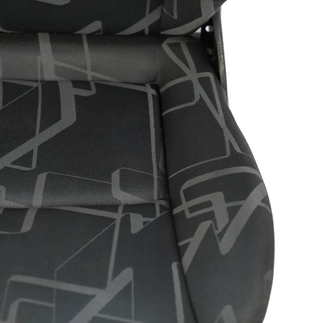 Smart Fortwo C451 Front Seat Heated Interior Cloth Fabric Black Left N/S - SKU A4519142388-1 - Part number A4519142388