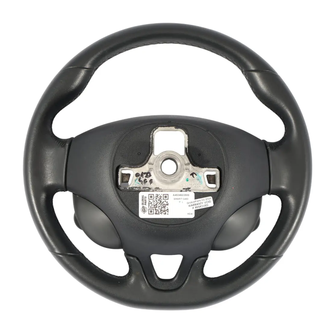 SMART FORFOUR 453 W453 Volant Multifonction Cuir Noir - SKU A4534603500 - Numéro de pièce A4534603500