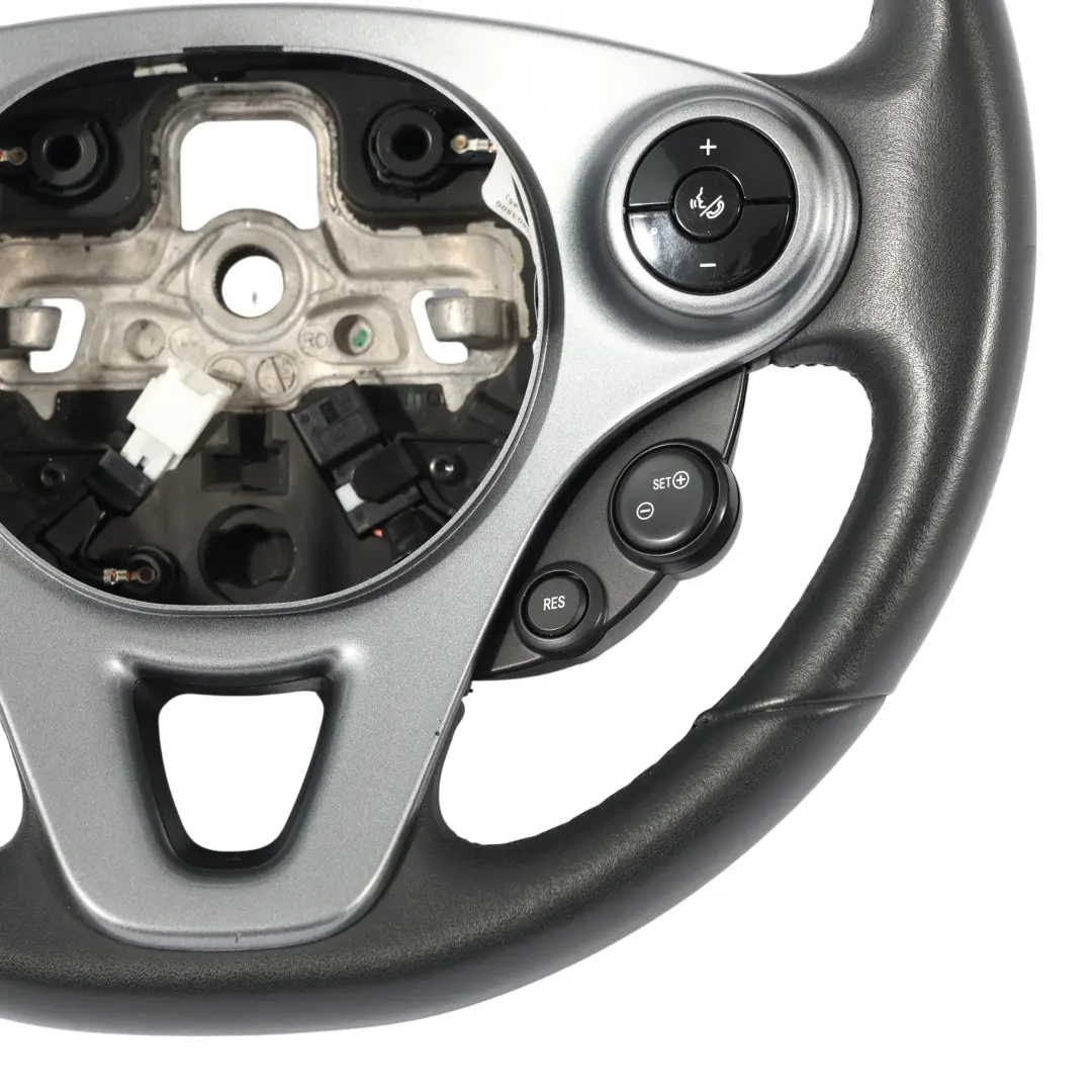 SMART FORFOUR 453 W453 Lenkrad Schwarz Leder Multifunktion - SKU A4534603500 - Teilenummer A4534603500
