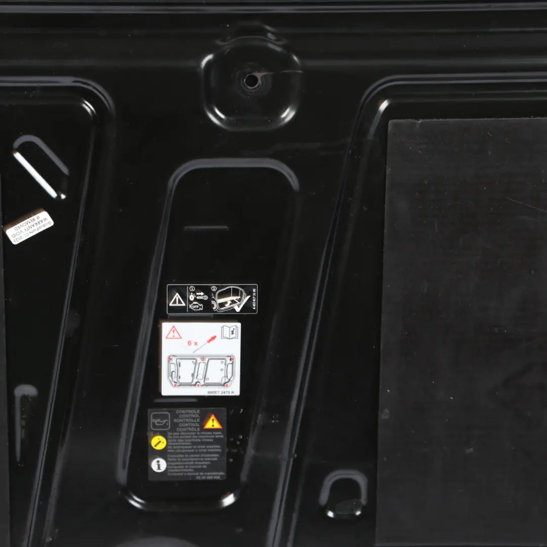 Kofferraum Boden Motor Abdeckung Verkleidung für Smart Fortwo 453 mit Teilenummer A4536100802 Smart Fortwo 453 Kofferraum Boden Motor Abdeckung Verkleidung - SKU A4536100802 - Teilenummer A4536100802