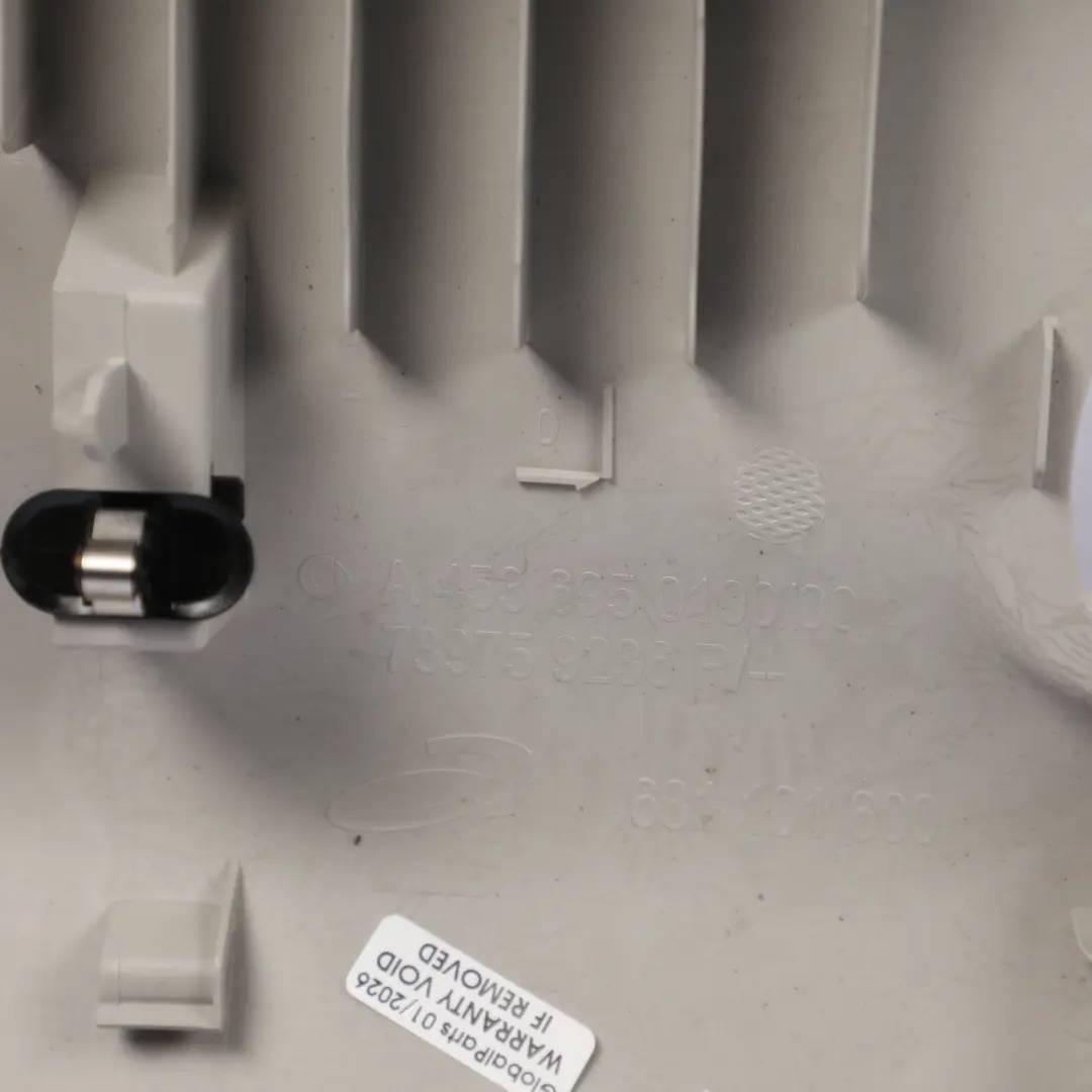 Smart 453 Cabrio Plastic Roof Headliner Trim Cover Surround Panel A4516950000 - SKU A4536950100 - Part number A4536950100