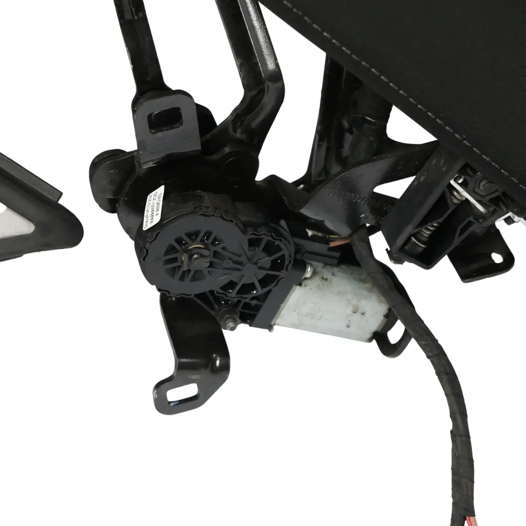 Smart 453 Cabrio Folding Soft Top Cover Sliding Roof Assembly Cloth Fabric - SKU A4537700900 - Part number A4537700900