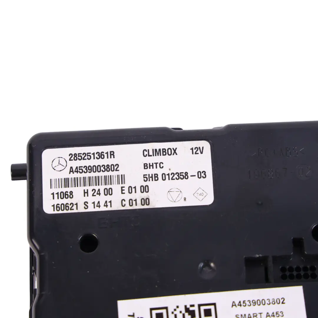 Condizionata Riscaldatore Climatizzatore per Smart 453 Fortwo Aria con numero di parte A4539003802 Smart 453 Fortwo Aria Condizionata Riscaldatore Climatizzatore - SKU A4539003802 - Numero di parte A4539003802