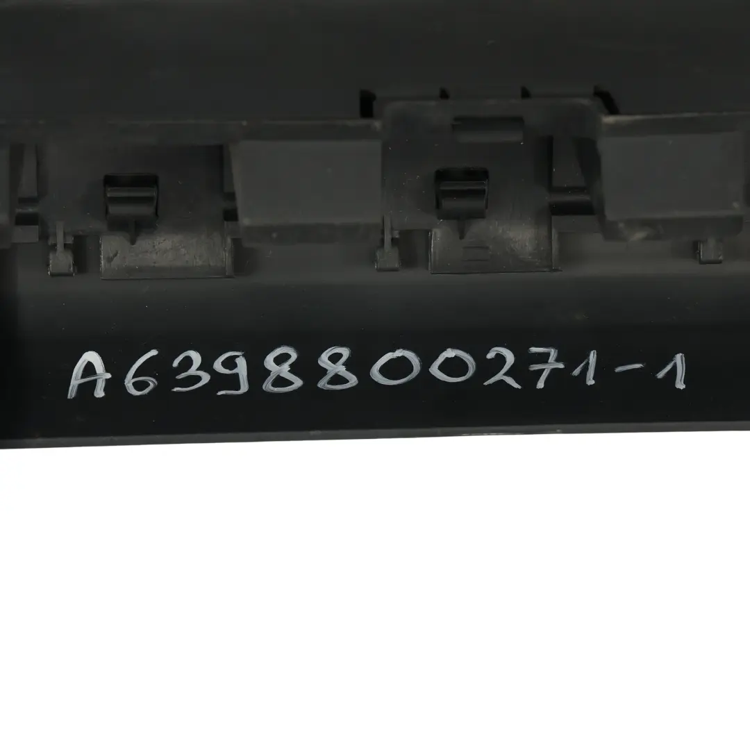 Mercedes Vito W639 Hintere Stoßstange Mitte Halterung Halterung - SKU A6398800271-1 - Teilenummer A6398800271