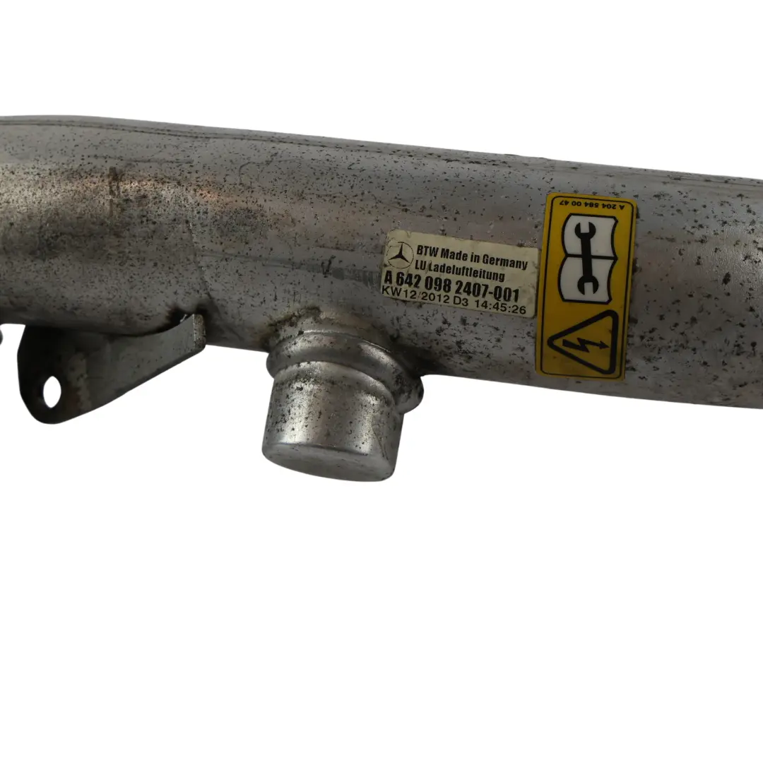 Mercedes A207 W251 W212 Turbolader-Rohr Ladeluftschlauch OM642 - SKU A6420982407 - Teilenummer A6420982407