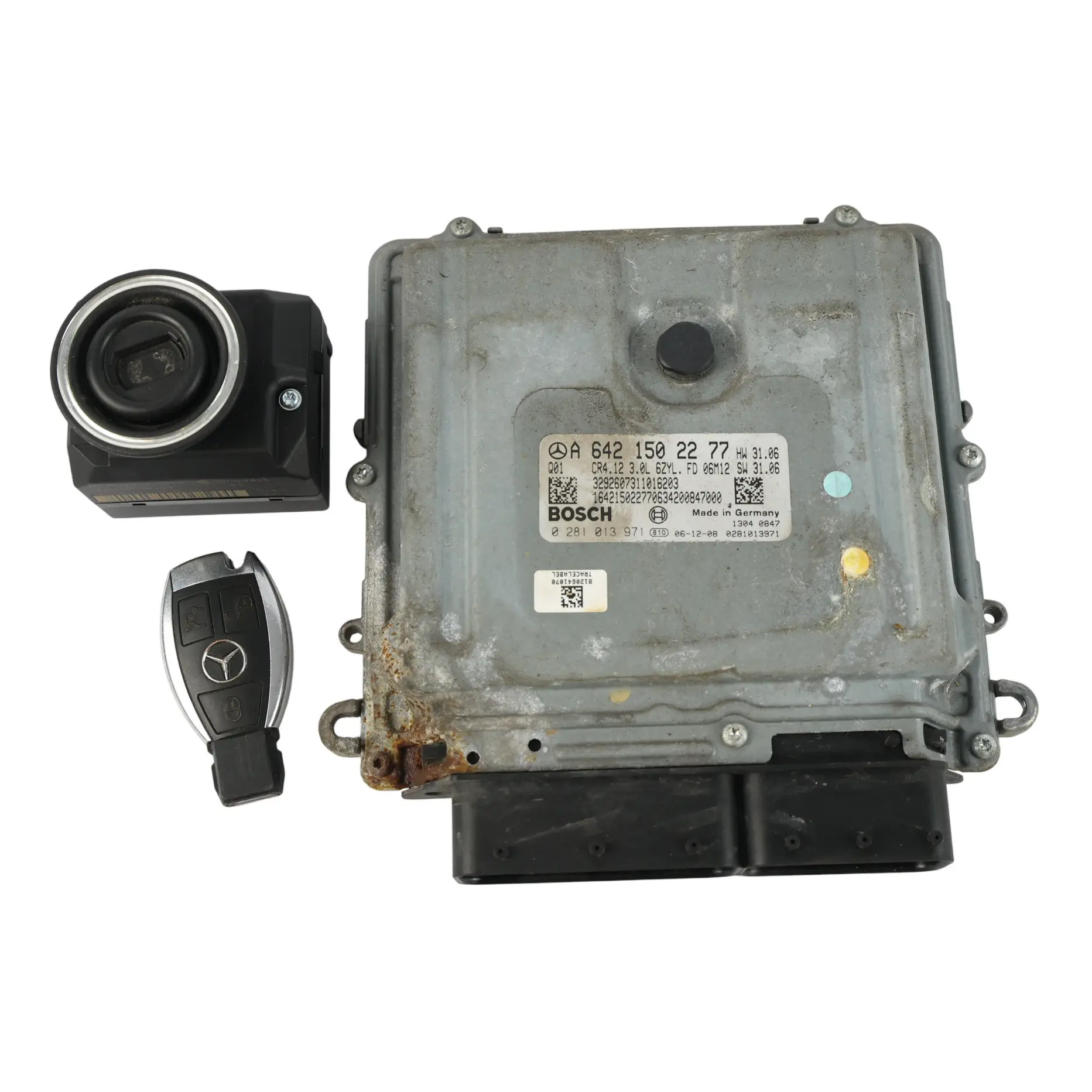 Mercedes ML W164 280CDI 4-Matic OM642 Kit ECU A6421502277 Automatico