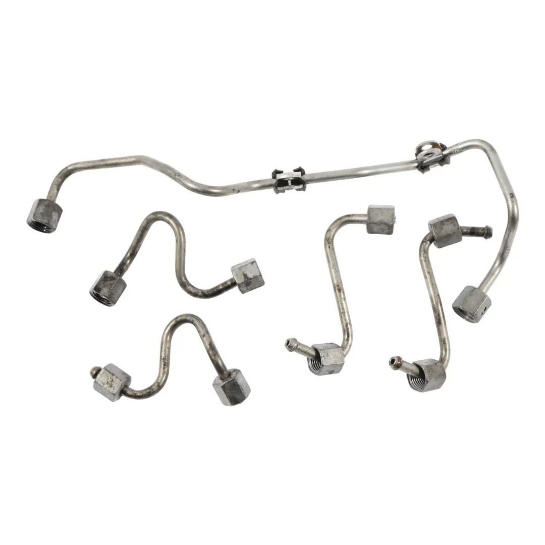 Mercedes S204 A207 W212 W906 OM651 Fuel Injection Pipes Hoses Set x5 - SKU A6510702433 - Part number A6510702433