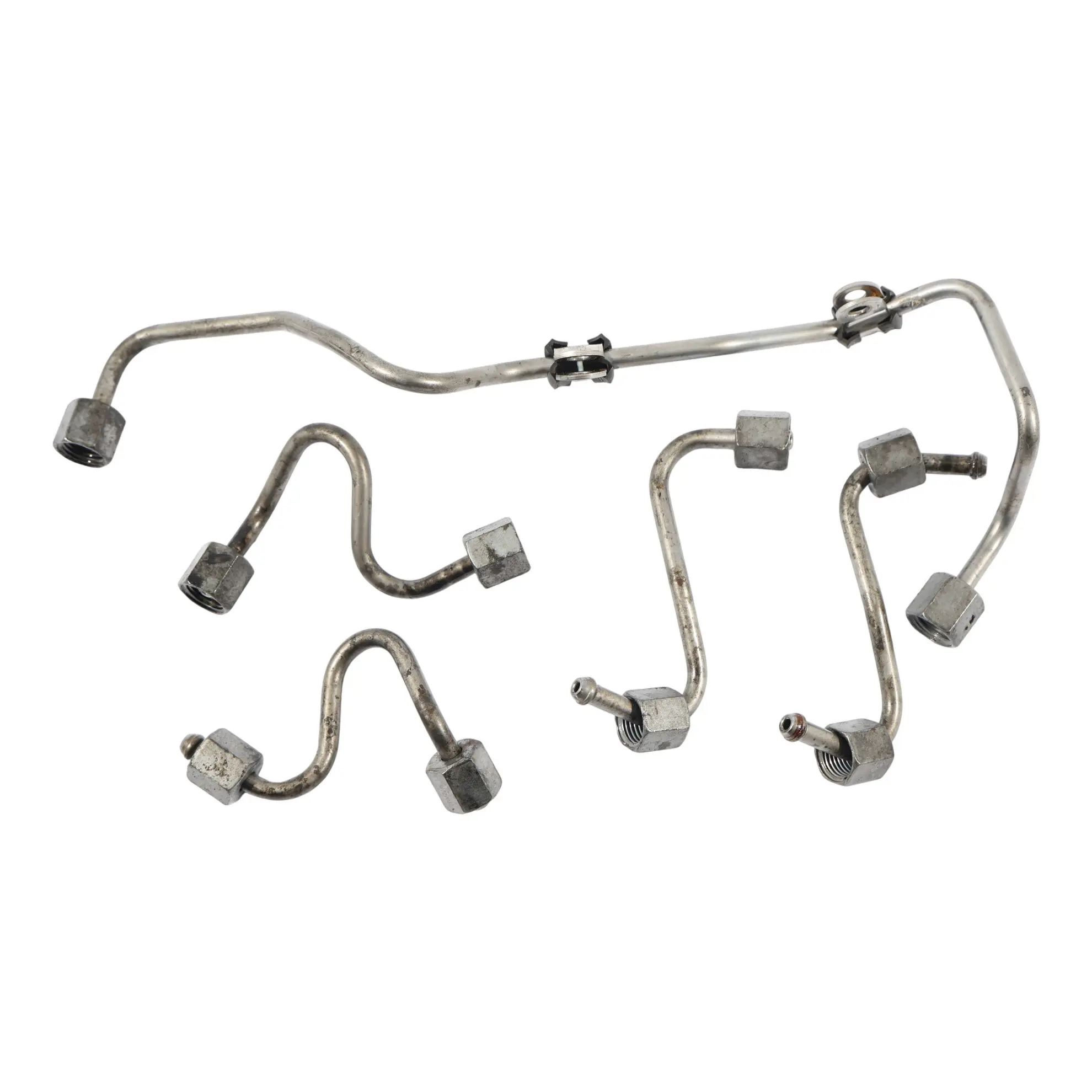Mercedes S204 A207 W212 W906 OM651 Fuel Injection Pipes Hoses Set x5 A6510702433