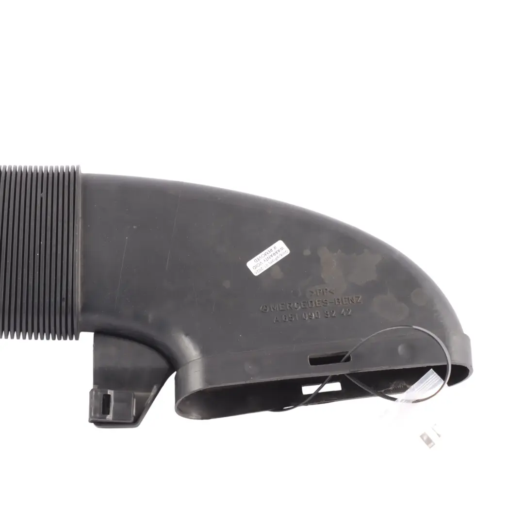 Air Duct Mercedes W205 Air Intake Pipe Inlet To Air Filter Box - SKU A6510903242 - Part number A6510903242