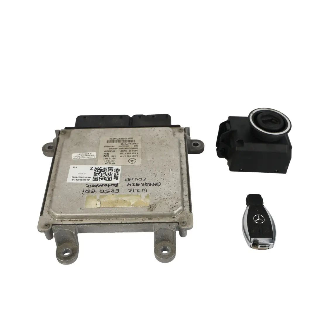 OM651.924 204HP Motorsteuerung ECU Kit Automatik für Mercedes W212 mit Teilenummer A6519003701 Mercedes W212 OM651.924 204HP Motorsteuerung ECU Kit Automatik - SKU A6519003701-3 - Teilenummer A6519003701