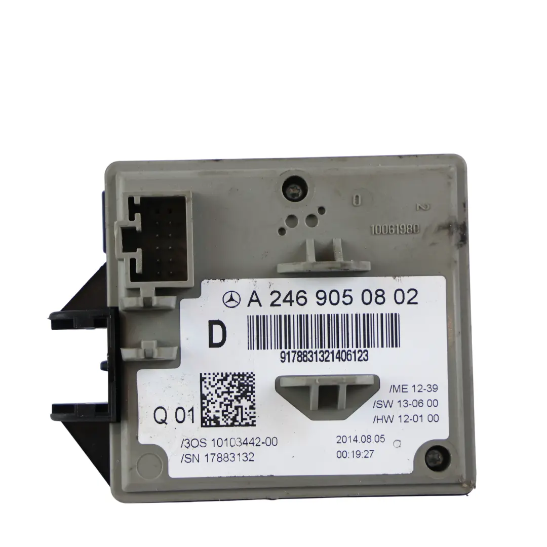 A200 CDI OM651.930 136HP Engine Module ECU Manual to Mercedes W176 with Part number A6519009502 Mercedes W176 A200 CDI OM651.930 136HP Engine Module ECU Manual - SKU A6519009502-2 - Part number A6519009502