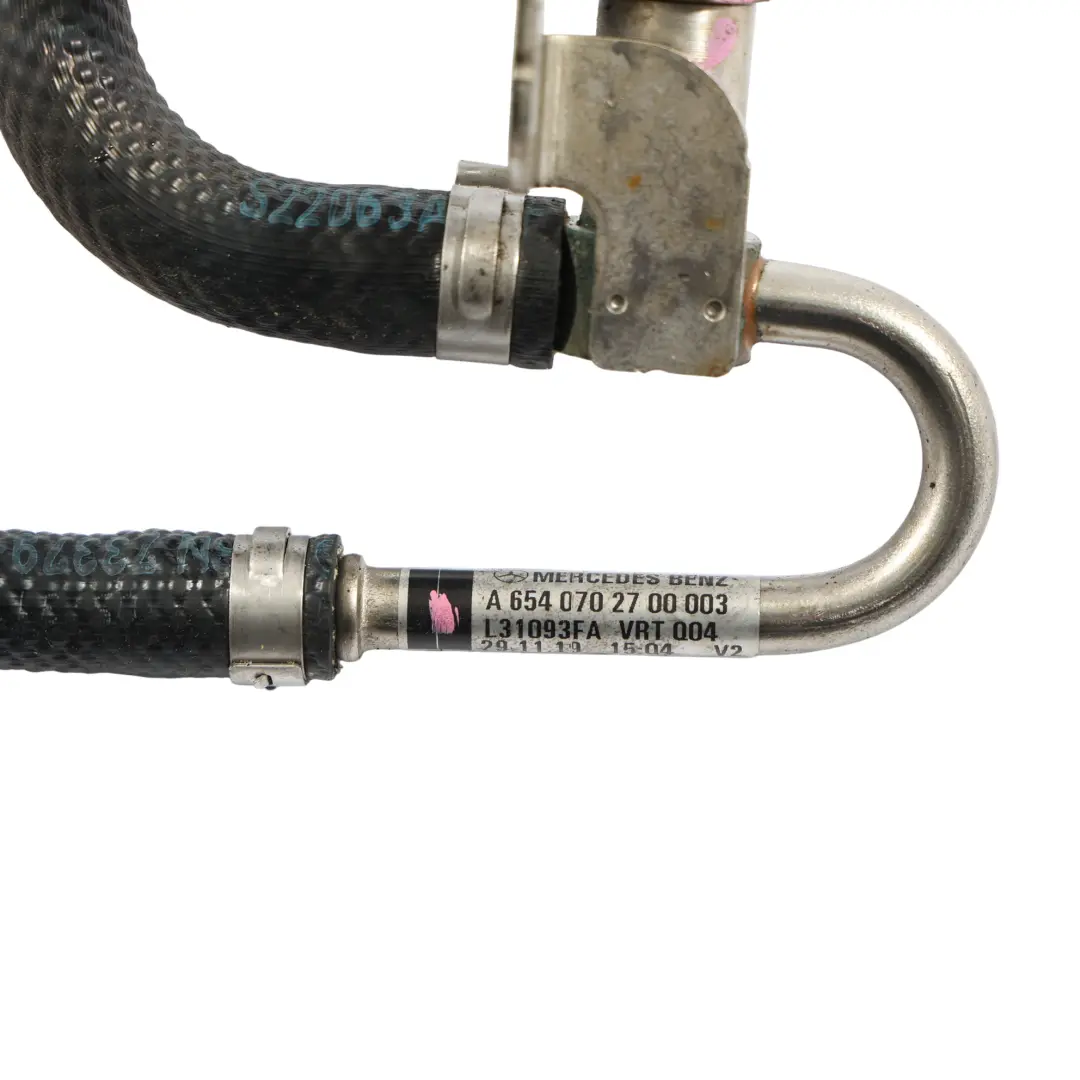 Tubo Flessibile Pompa Alta Pressione OM654 per Mercedes W205 W213 W447 con numero di parte A6540702700 Mercedes W205 W213 W447 Tubo Flessibile Pompa Alta Pressione OM654 - SKU A6540702700-1 - Numero di parte A6540702700