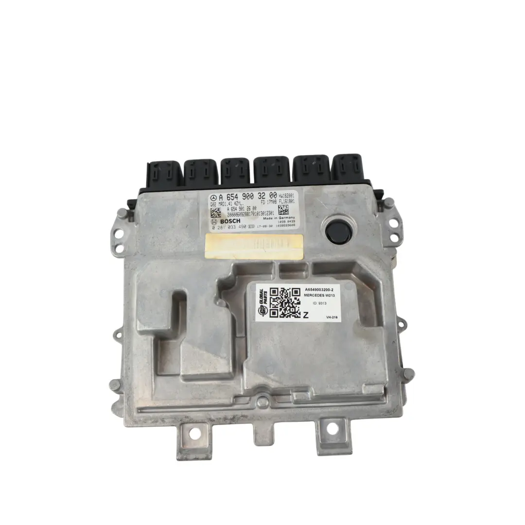 Mercedes W213 E220d OM654 194HP Engine Control ECU Kit Automatic - SKU A6549003200-2 - Part number A6549003200