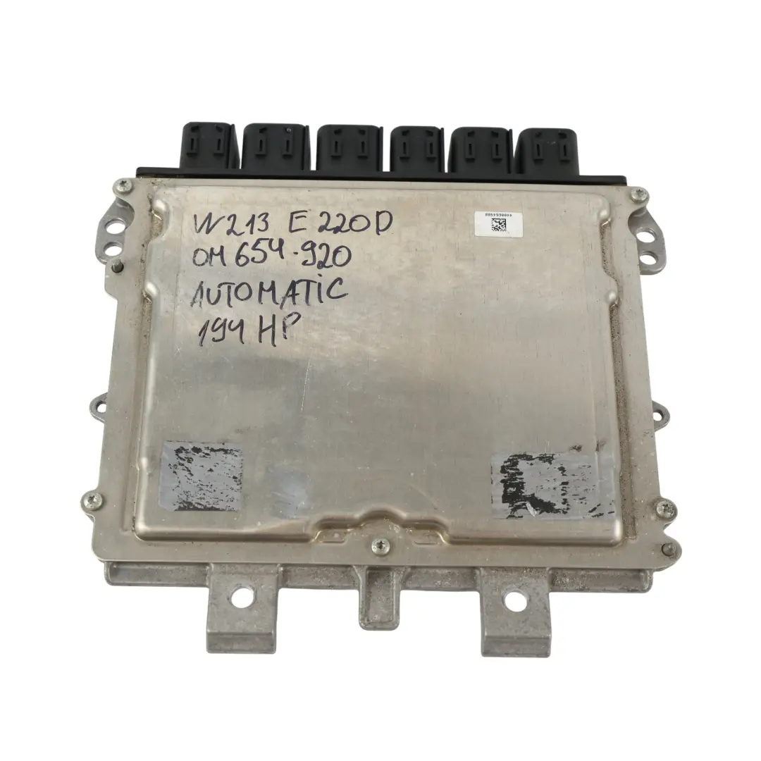 Mercedes W213 E220D OM654 194HP Motor Control ECU Kit Automático - SKU A6549003200-2 - Número de pieza A6549003200